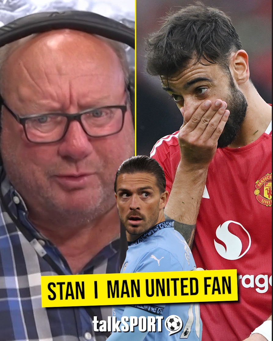 🤝 "Bruno goes to the Middle East for £100m, thanks very much!" 🙏 "Jack Grealish has a point to prove... prove it at Man United!" This #MUFC fan wants his side to DITCH Bruno Fernandes and replace him with #MCFC's Grealish! 😳