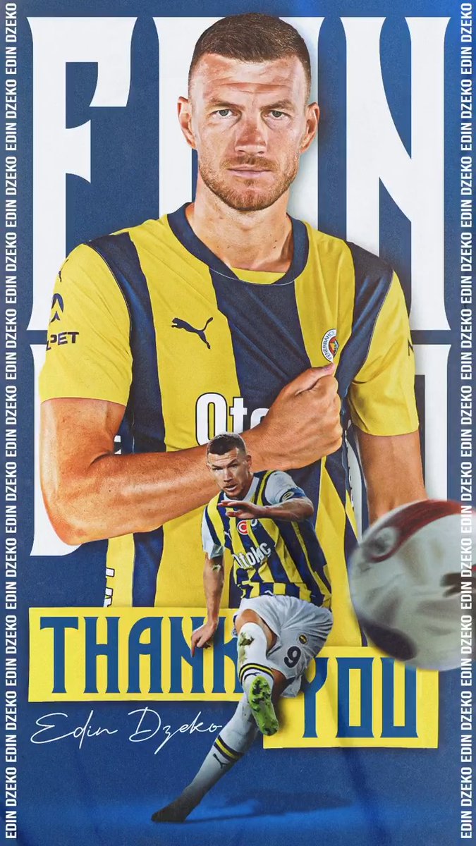 Some players score goals. Some wear the armband. Edin Džeko did both and led like few ever could. Thank you Edin, you’ll always be in our hearts. 💛💙