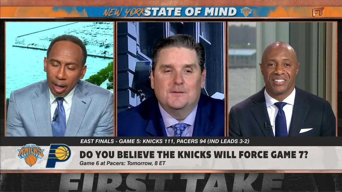 .Stephen A Smith gives the Knicks a 0% chance to beat OKC if they were to advance to the NBA Finals ๐ฏ