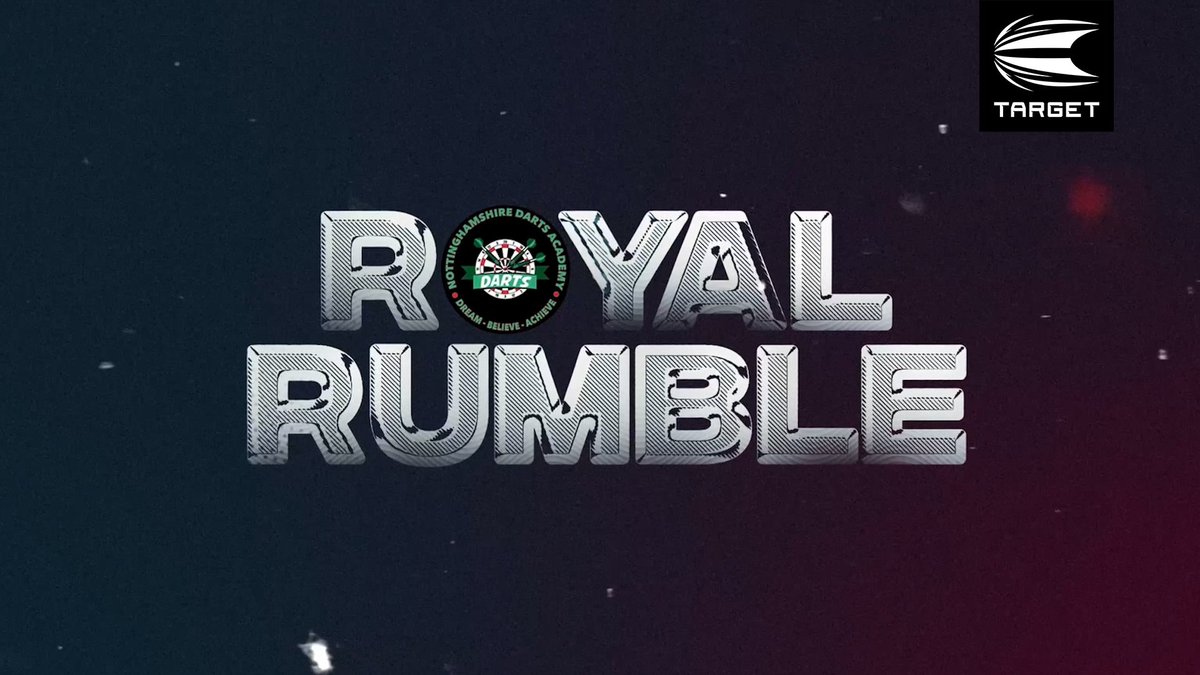 The Darts Royal Rumble is here! Head over to YouTube to watch the incredible event in full from Nottinghamshire Darts Academy to see who was crowned winner of the first Darts Royal Rumble See it here: #TeamTarget