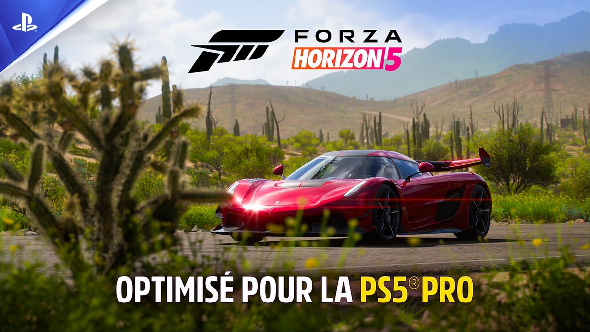 Améliorez votre expérience Forza Horizon 5 grâce aux améliorations de la version PS5 Pro ! Vroum vroum, tous les détails en vidéo ⤵️