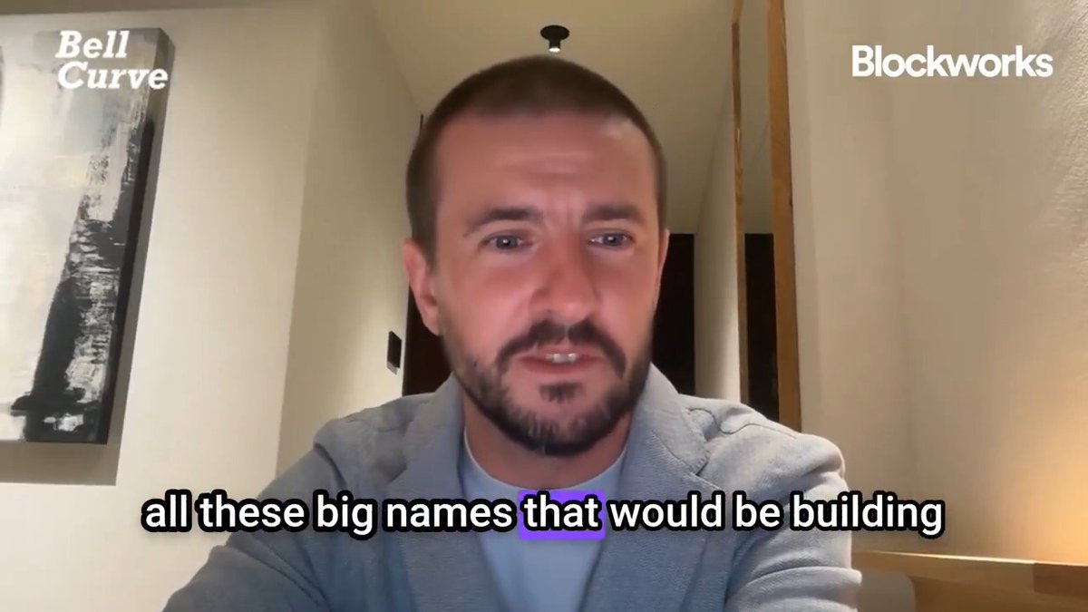 EF's Tomasz K. Stańczak is pushing a MAJOR culture shift: Less fear of TradFi capture, more confidence in Ethereum’s resilience. “Ethereum is already sufficiently decentralized…no pressure will really affect Ethereum.”