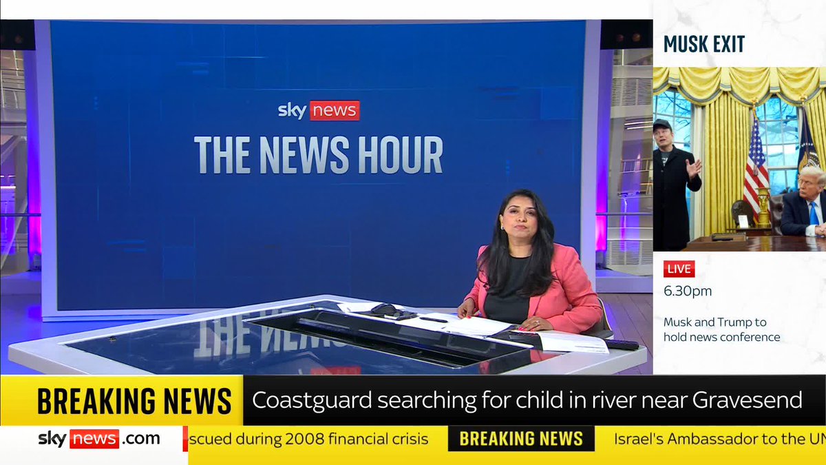BREAKING: Emergency services are responding to reports of a child missing in the Thames near the Royal Terrace Pier in Gravesend. Full story: 📺 Sky 501, Virgin 602, Freeview 233 and YouTube