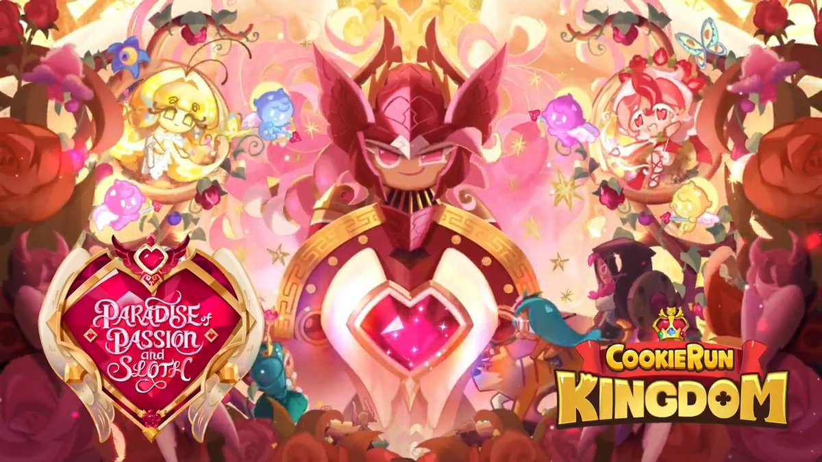 "For that is the path my heart yearns for." ❤️‍🔥 🛡️ Meet #AegisHollyberryCookie, with the Passion to protect her loved ones, in the next update! #CookieRun #CookieRunKingdom #HollyberryCookie #EternalSugarCookie