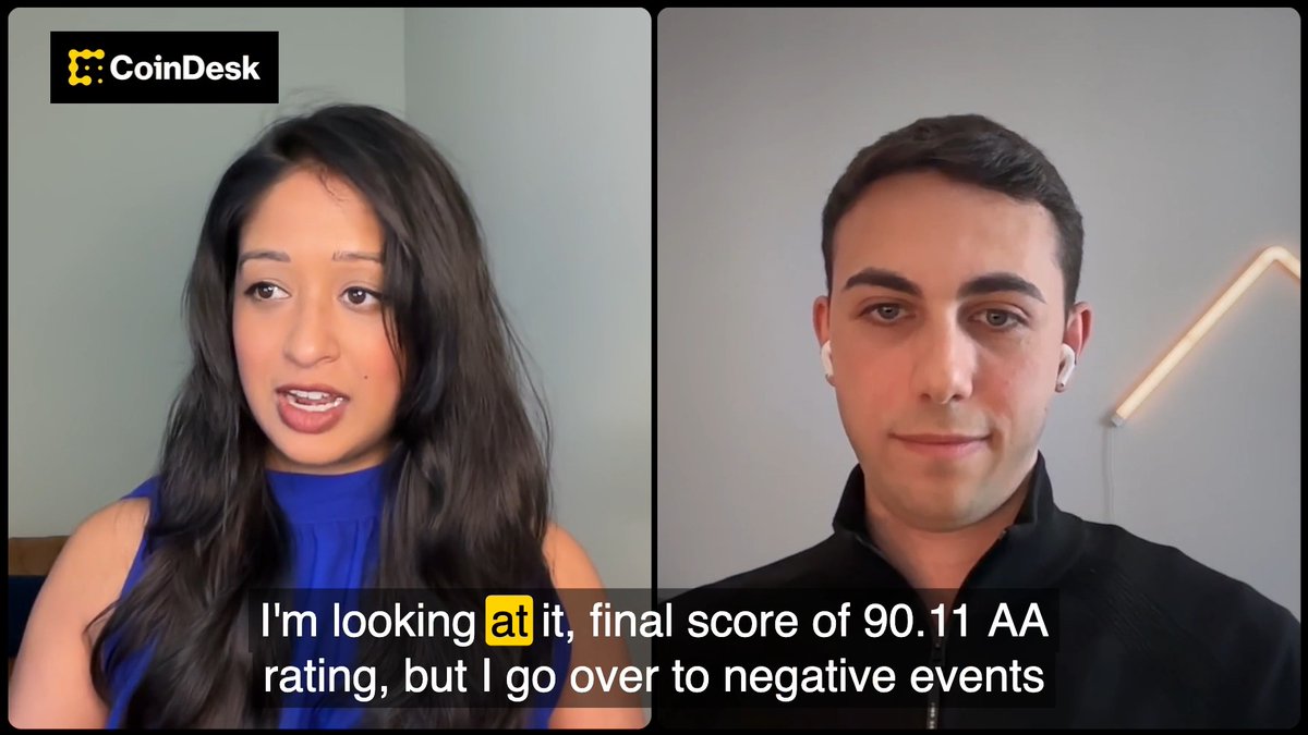 How did Binance land the top spot in CoinDesk's Exchange Benchmark despite a high 'negative events' score? CoinDesk Research Lead @jdvxbt joins @jennsanasie on Markets Daily to unpack the latest rankings and what they mean