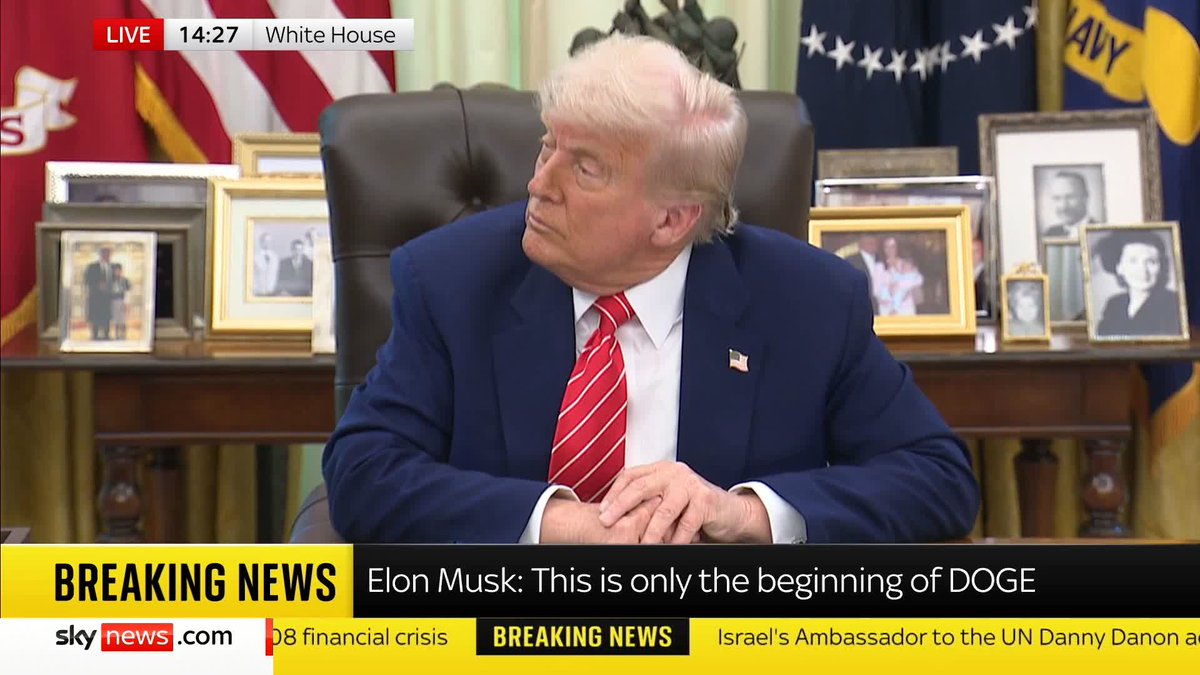 "I would certainly look at the facts." US President Trump is asked if he would ever consider pardoning Sean 'Diddy' Combs. Combs has pleaded not guilty to charges of sex trafficking, racketeering conspiracy and transportation to engage in prostitution