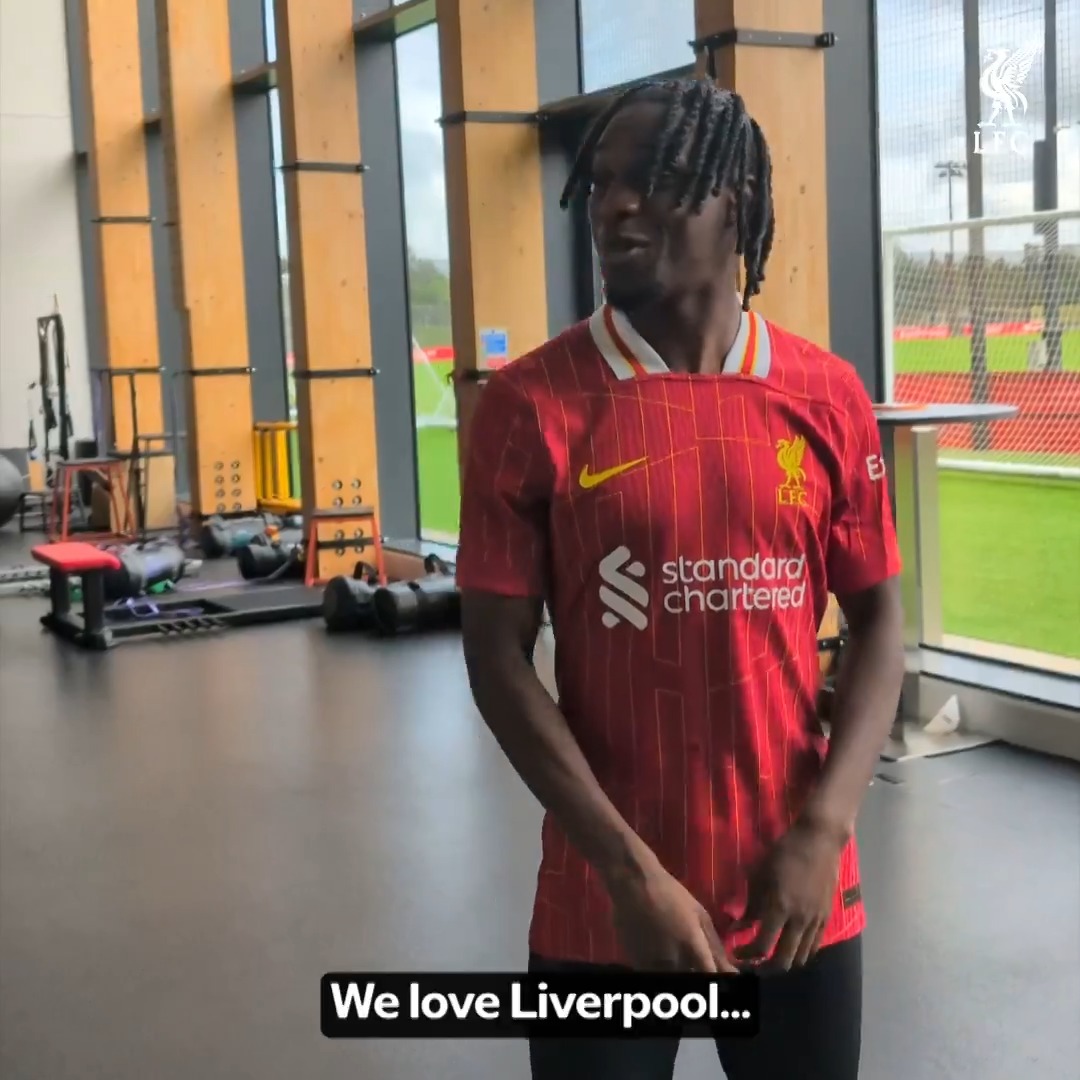 "We love Liverpool..." 😍