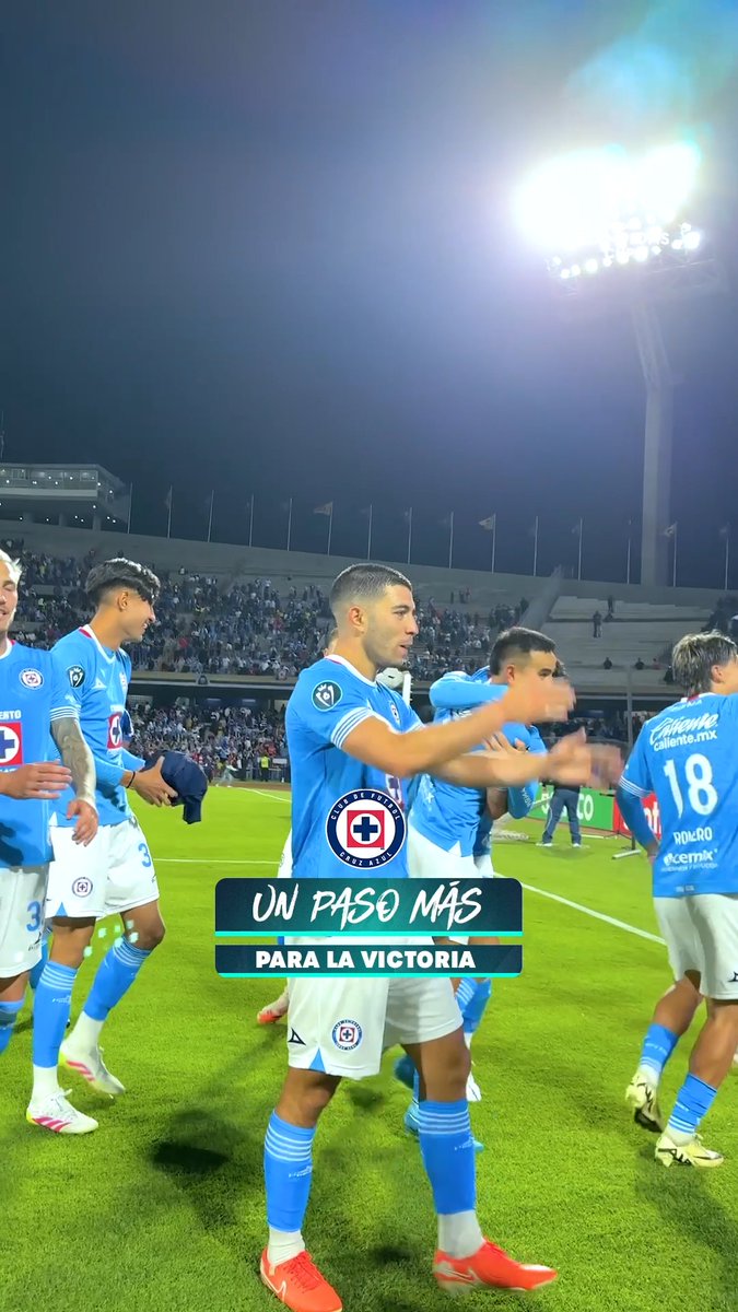 UN PASO MÁS 🚂 CRUZ AZUL
