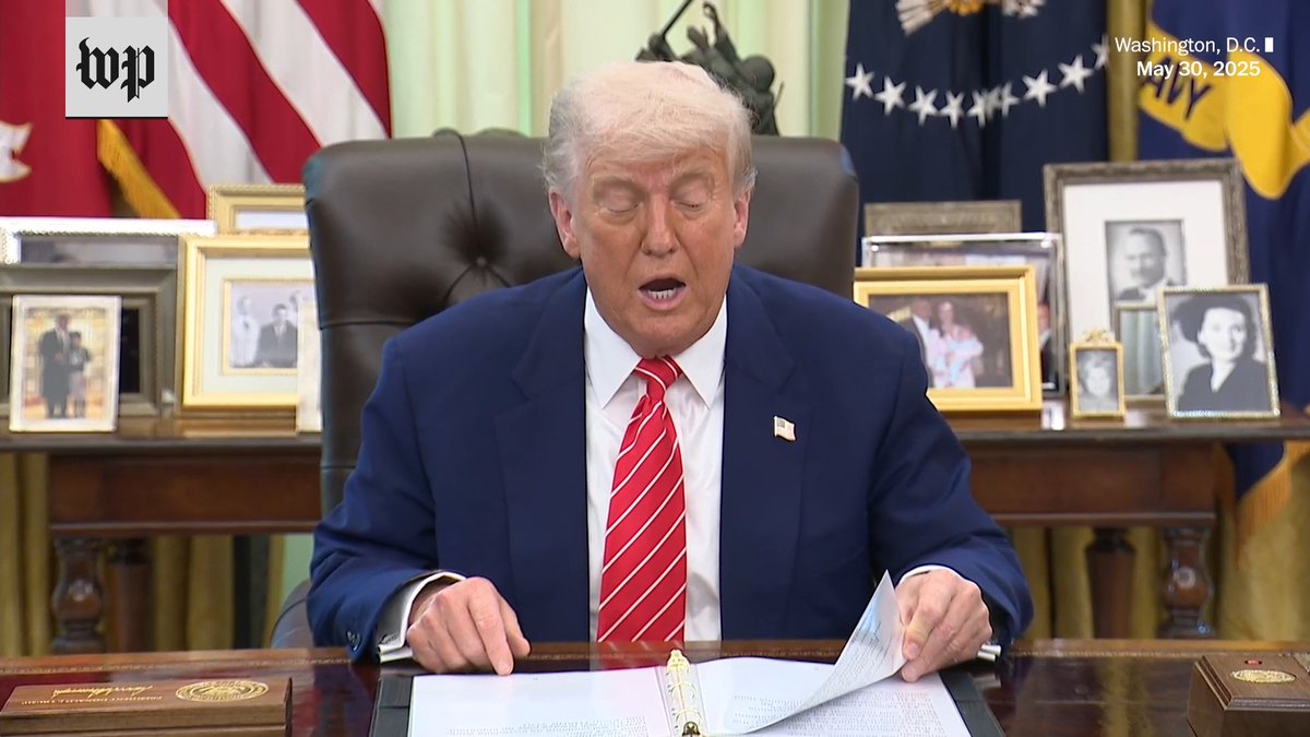 President Trump said Elon Musk is “really not leaving” at a news conference to mark the end of the Tesla CEO’s tenure as a special government employee overseeing DOGE.