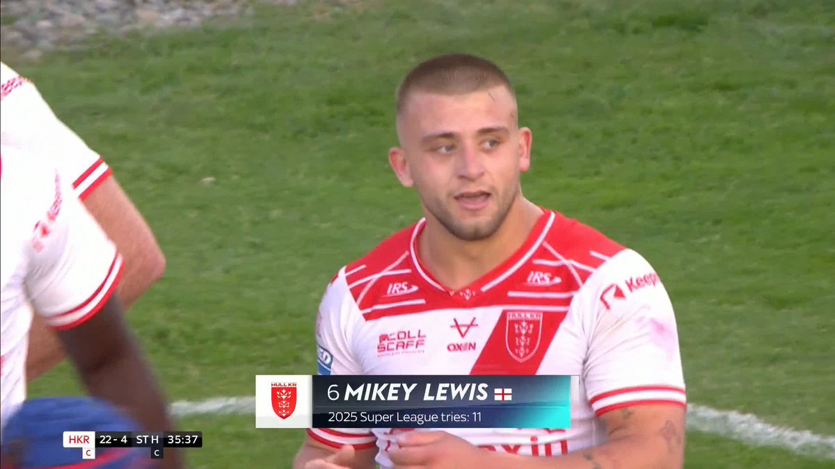 Mikey Lewis scores his 11th try of the season to put Hull KR in control 💥