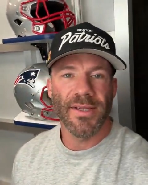 Excitement level is 🆙 Julian Edelman | #NEPats
