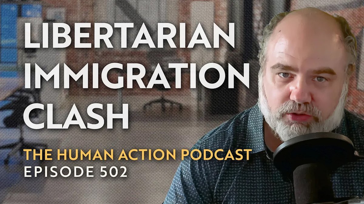 What's really at stake in the immigration debate? On the latest #HAPod, Robert P. Murphy dives into the crucial principles—and often overlooked data—highlighted by the recent The Soho Forum debate between Dave Smith and The Alex Nowrasteh.
