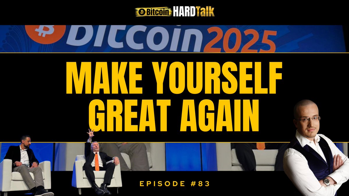 🇺🇸🌎 Make Yourself Great Again (#MYGA) | Bitcoin2025, Tariffs &amp; Ceasefire | #BitcoinHardTalk 83 This week in #Bitcoin, Macro &amp; GeoPolitics. WATCH THE FULL VIDEO 👇