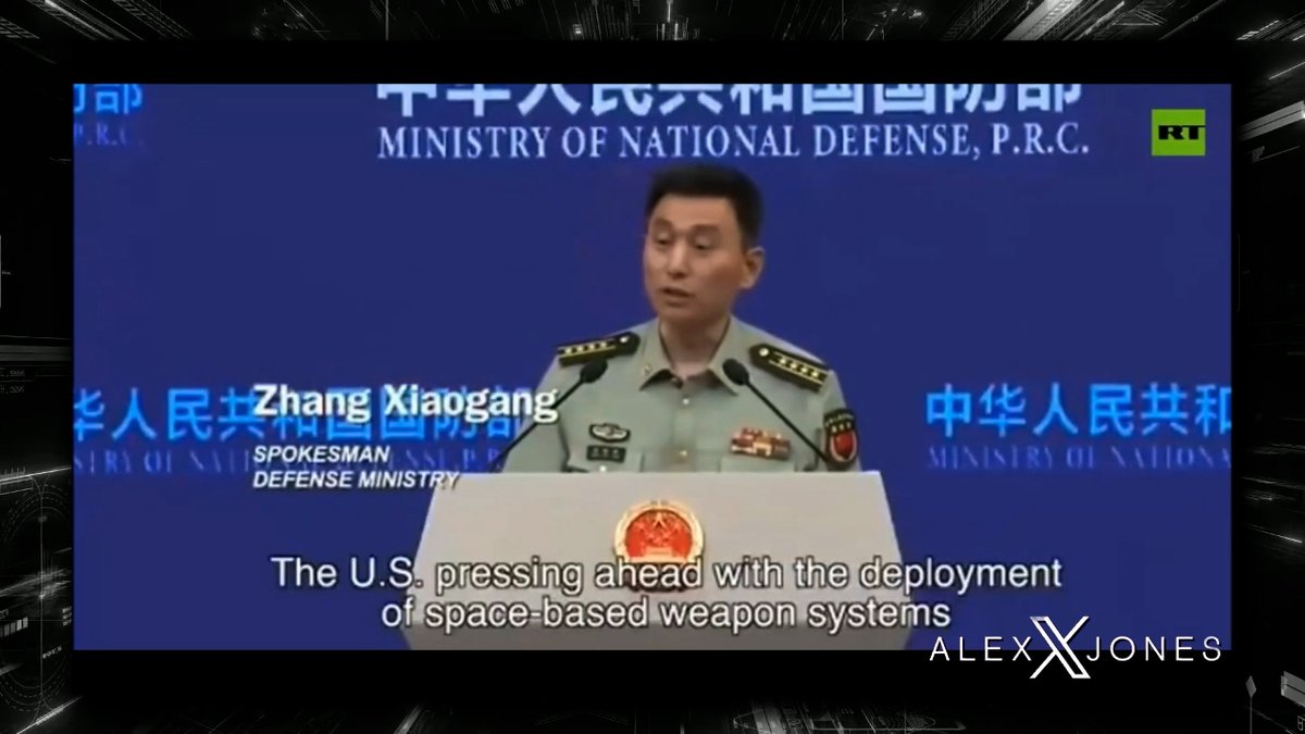 SPACE WARS ARE HERE: China's Ministry Of National Defense Says United States' Golden Dome Is 'Opening The Pandora's Box' / 'Militarizing Outer Space & Making It A Battlefield'