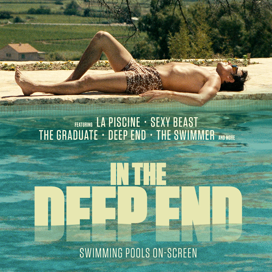 Take a dip in some of cinema’s most memorable swimming pools—uniquely cinematic settings by turns glamorous, unsettling, sensuous, and surreal stages for provocatively charged, heightened human drama. IN THE DEEP END: SWIMMING POOLS ON-SCREEN • Coming to Criterion Channel June 1!