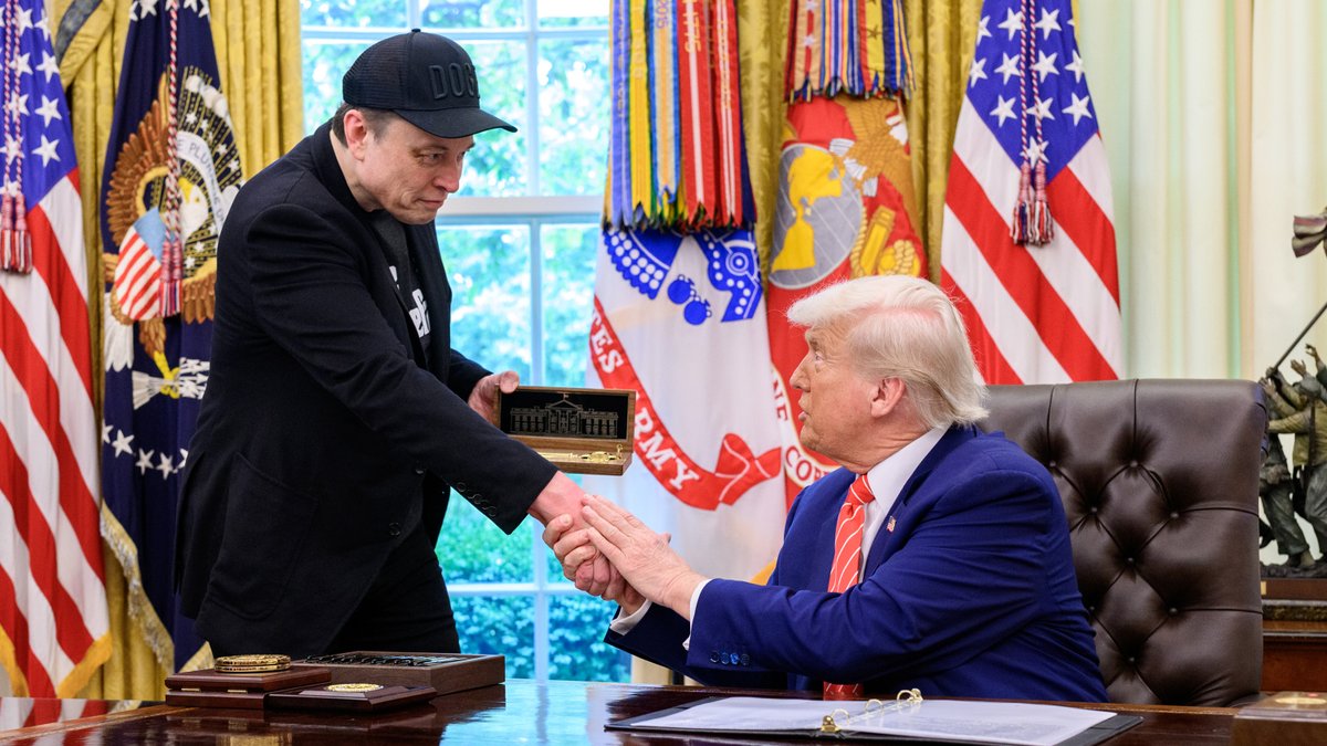 The Department of Government Efficiency (D.O.G.E.) is VICTORIOUS in slashing waste, fraud, and abuse! Thank you, @ElonMusk. 🇺🇸