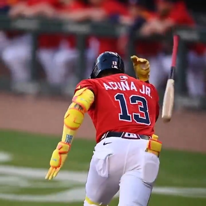 Baseball is better when Ronald Acuña Jr. is on the field 😎
