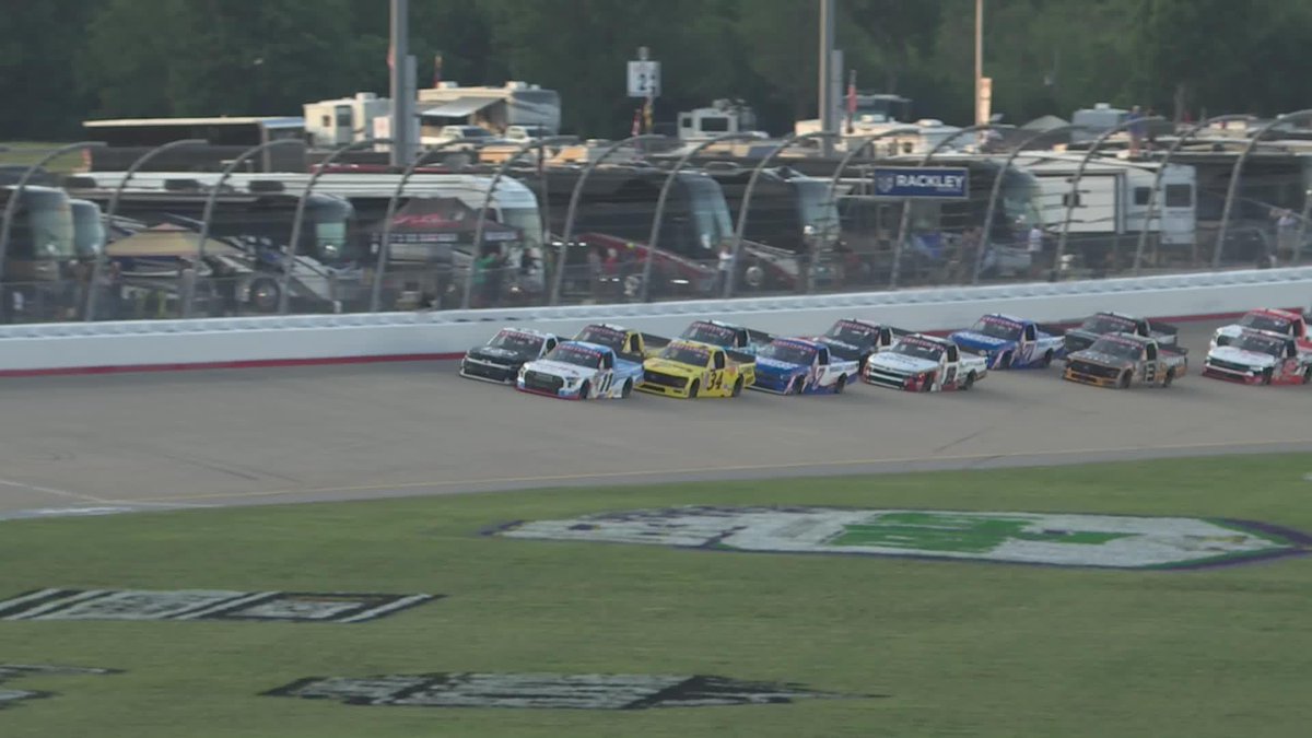 We're toe-to-toe truckin' under the Friday night lights! The green flag is out at Nashville Superspeedway on FS1.