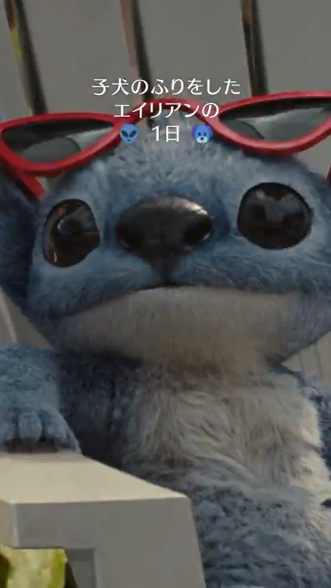 ／ 子犬のふりをした🐶 #スティッチ の1⃣日を 覗いてみよう🕶 ＼ 宇宙からやってきた🚀 スティッチは地球の生活に馴染める…❓ 一緒に生活してみたい人は 「🐾💙」をリプに✍ 実写版『#リロアンドスティッチ』 𝟲/𝟲(金)劇場公開🌺 #スティッチで泣いちゃった 👇劇場