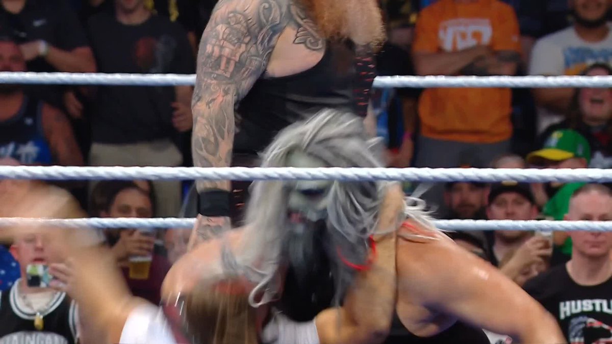 THEY'RE HERE! The Wyatt Sicks just took out the entire #SmackDown Tag Team Division 😱
