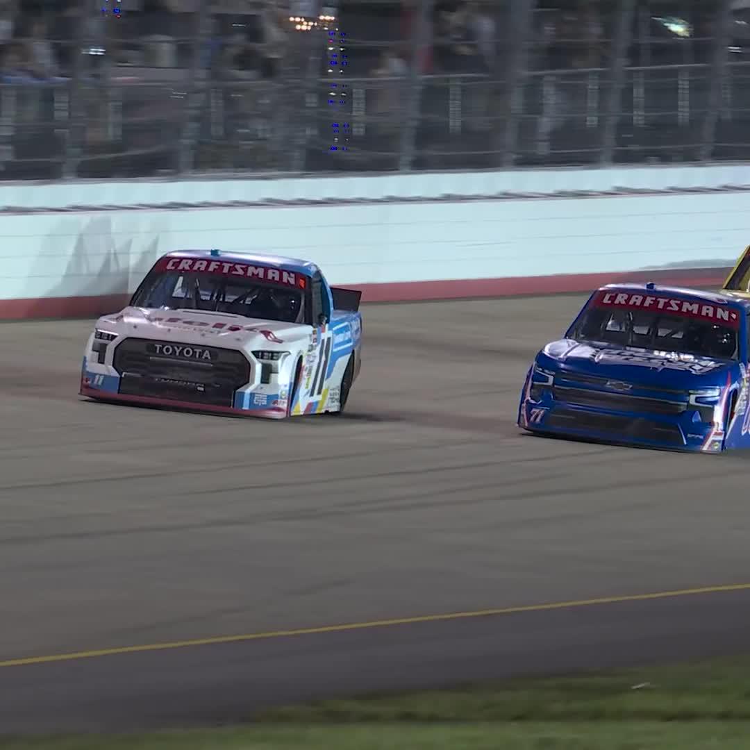 .Rajah Kirby Caruth holds on to win it!