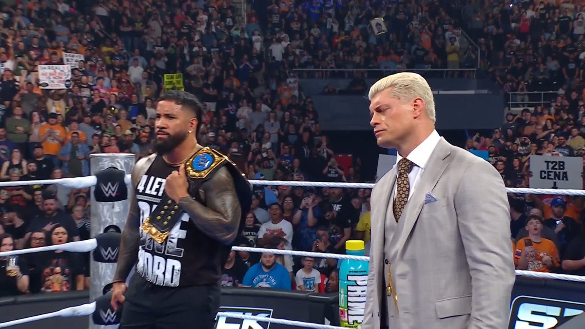 "Logan Paul is paying your mortgage." That was cold, John Cena... 😬 Logan Paul #SmackDown