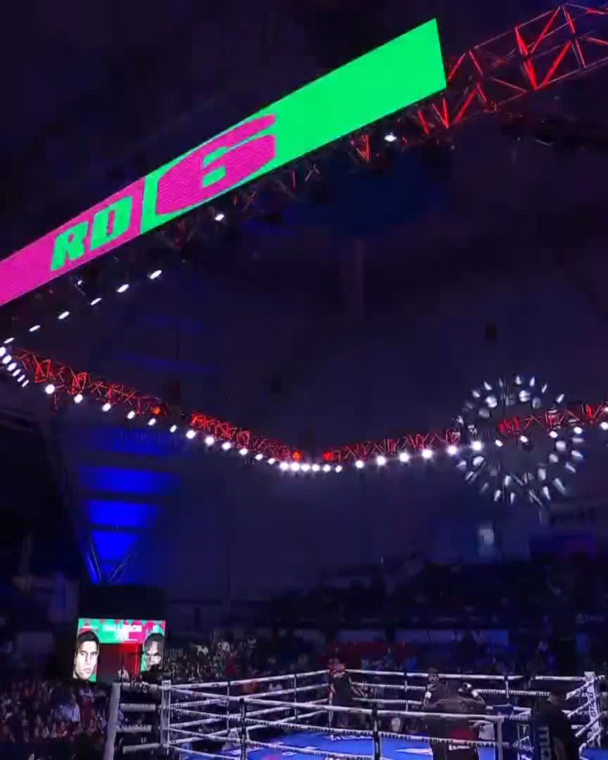 SWEET REVENGE FOR BIG STEPPA! 👏 Manuel Gallegos does not come out for the sixth round! 😲 #GallegosCoe2