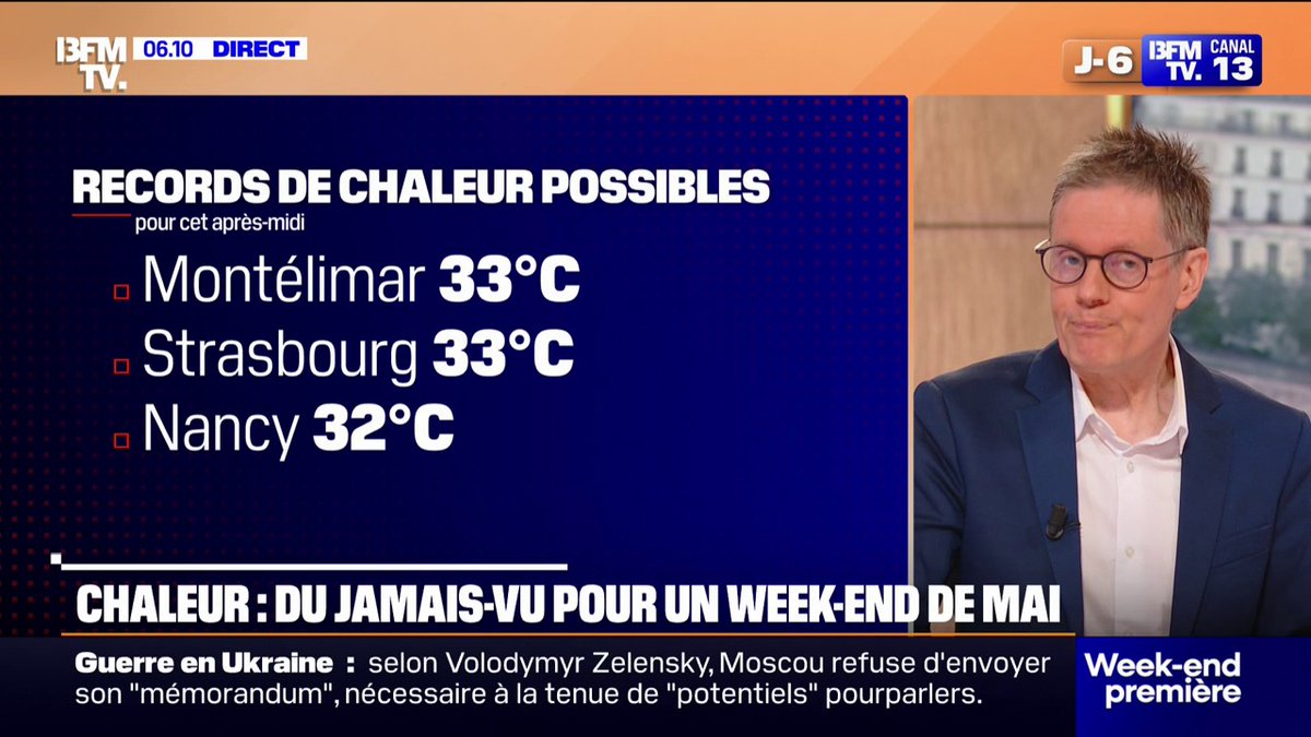 30,5 degrés de moyenne : il n’a jamais fait aussi chaud un mois de mai en France depuis que les relevés météo existent