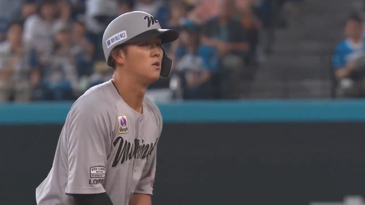 や〜まぐっち！や〜まぐっち！ 千葉ロッテ #山口航輝 選手の逆転タイムリー2ベースヒット👏 #chibalotte 👇ライブ配信はこちら