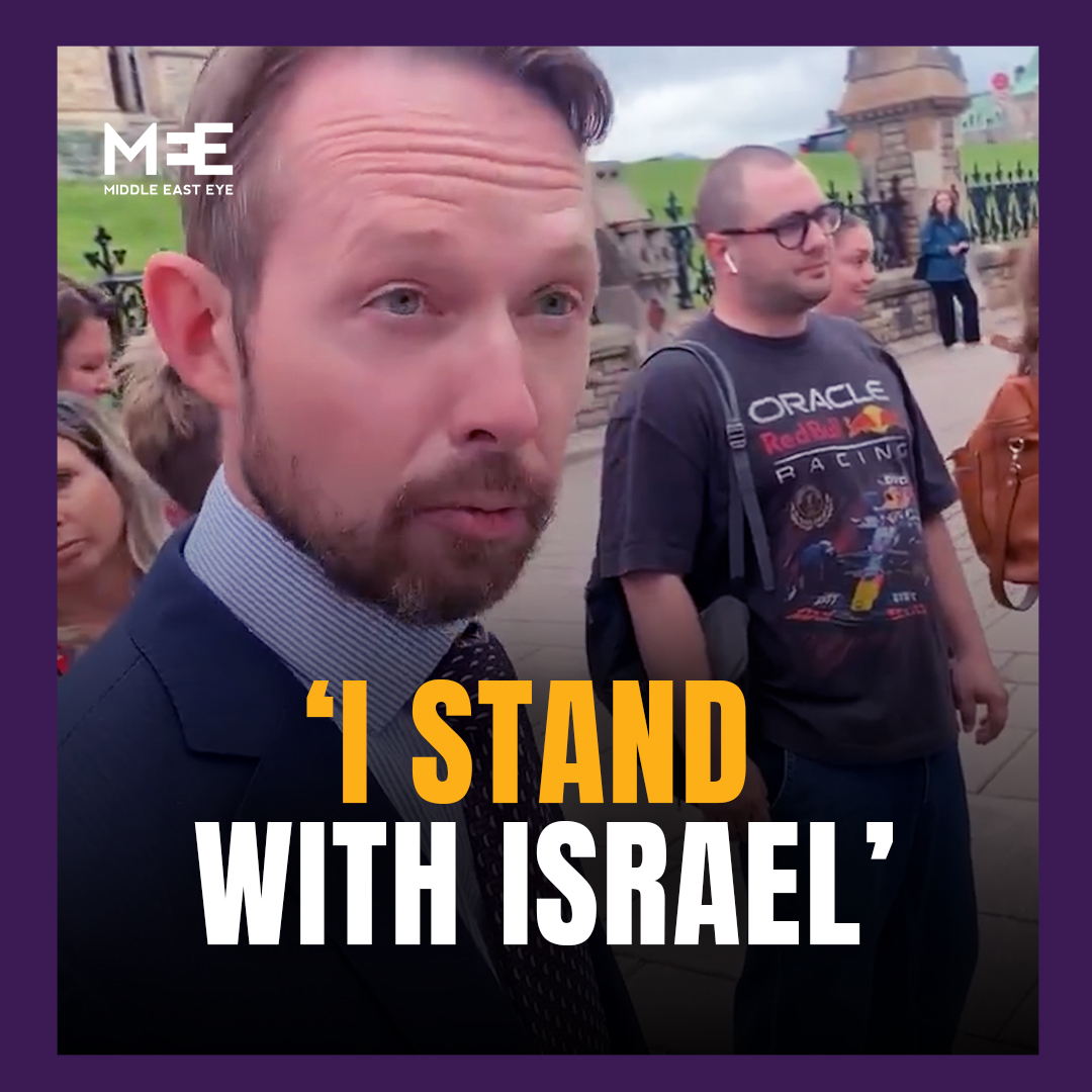 “I stand with Israel.” Author Yves Engler confronted Canadian MP Michael Cooper over his support for Israel, questioning whether he would continue to stand with Israel “even if they ethnically cleansed everyone in Gaza”
