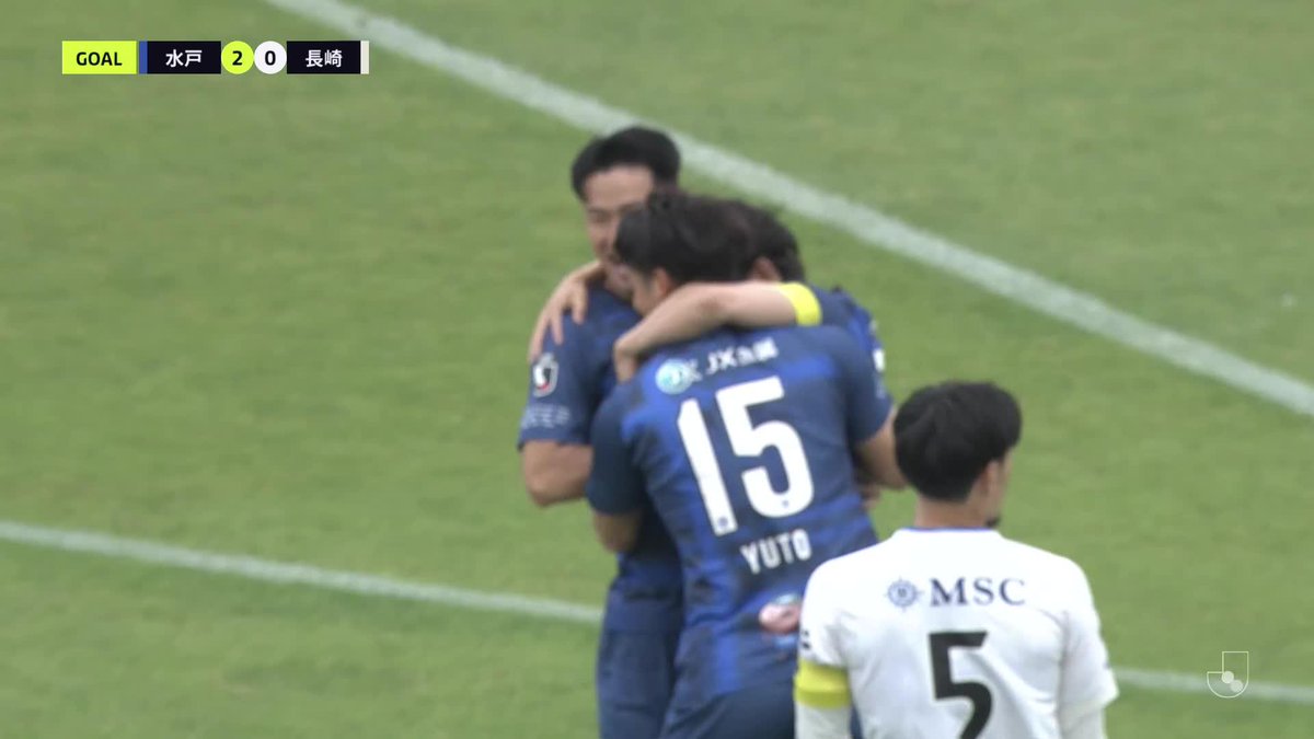 #渡邉新太 がPA外から思い切って狙った!💥 🎦 ゴール動画 🏆 明治安田J2リーグ 第18節 🆚 水戸vs長崎 🔢 2-0 ⌚️ 6分 ⚽️ 渡邉 新太(水戸) #Jリーグ