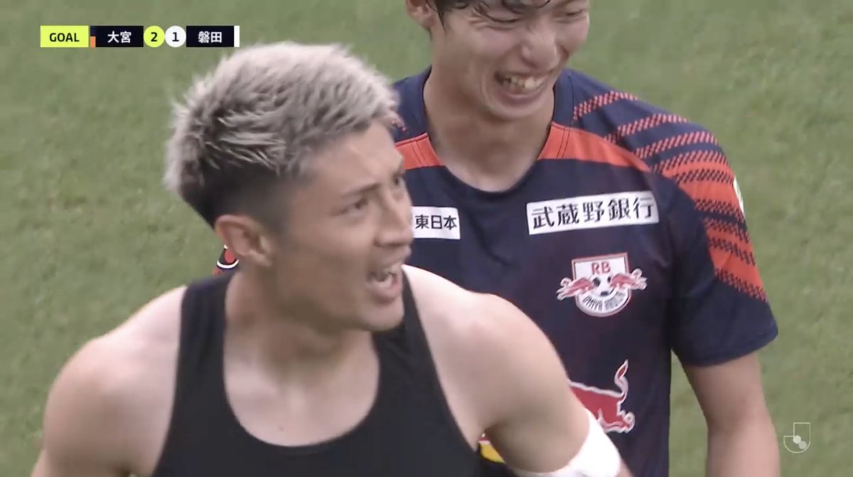 【ゴールシーン(5/31・磐田戦)】 ⌚️ 69分 ⚽️ #豊川雄太 🔽試合結果はこちら 🔽#Jリーグ を観るなら #DAZN #RB大宮アルディージャ #ardija #大宮_磐田