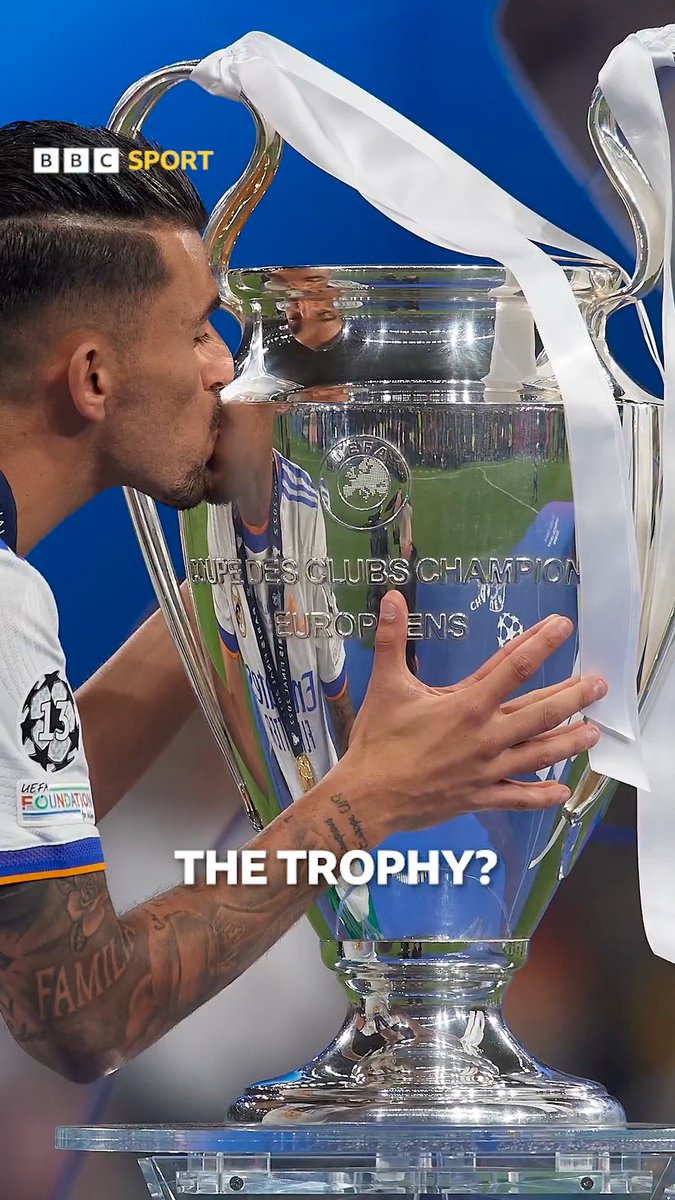 Do the men’s Champions League winners get to keep the trophy? 🏆🤔 #UCL #BBCFootball