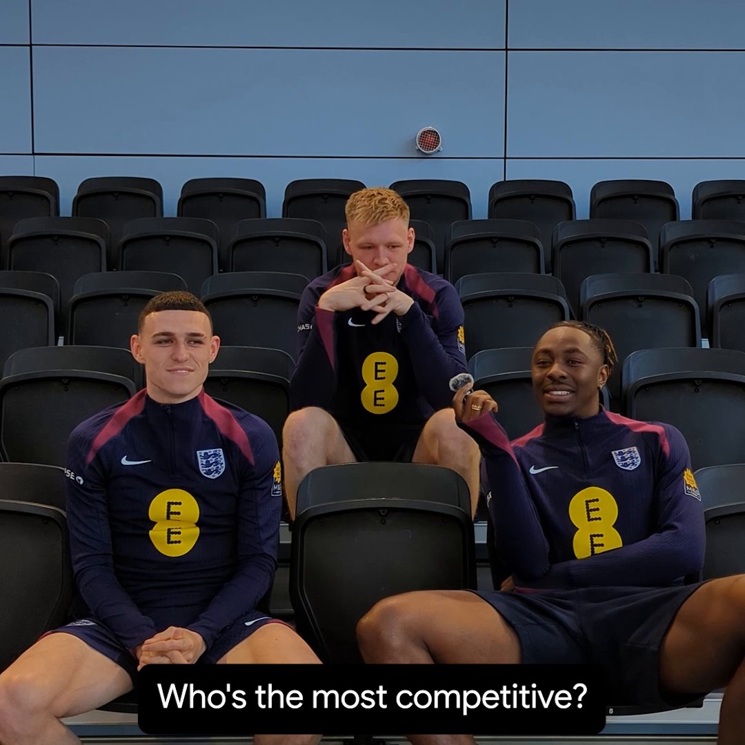 🚨 PART 2 of ‘Who’s most likely to…’ featuring star @england football stars @philfoden, @eze and Aaron Ramsdale 🏴󠁧󠁢󠁥󠁮󠁧󠁿 ⚽ Which response surprised you most?