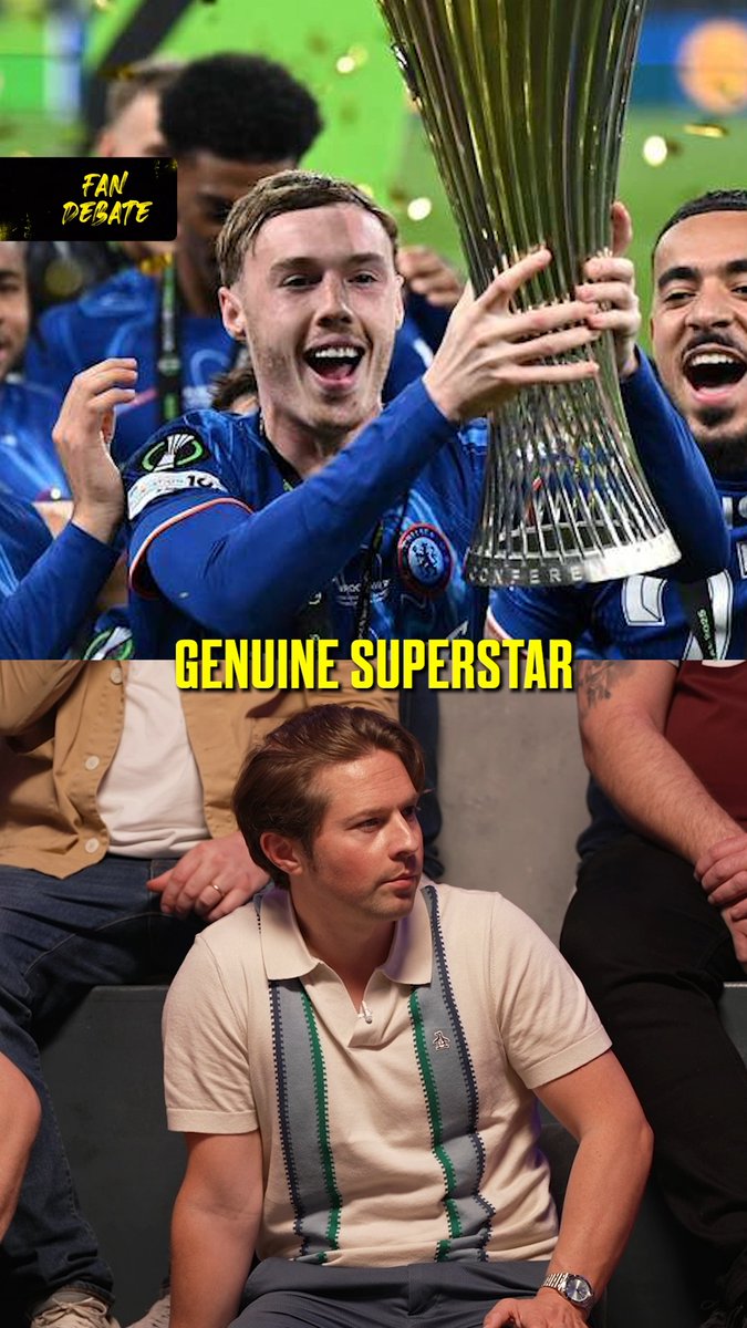 "It was his brilliance, it was him doing it on his own!" 👏 Rory Jennings ⭐ ⭐'s giving all the Conference League credit to super Cole Palmer! 🦸♂