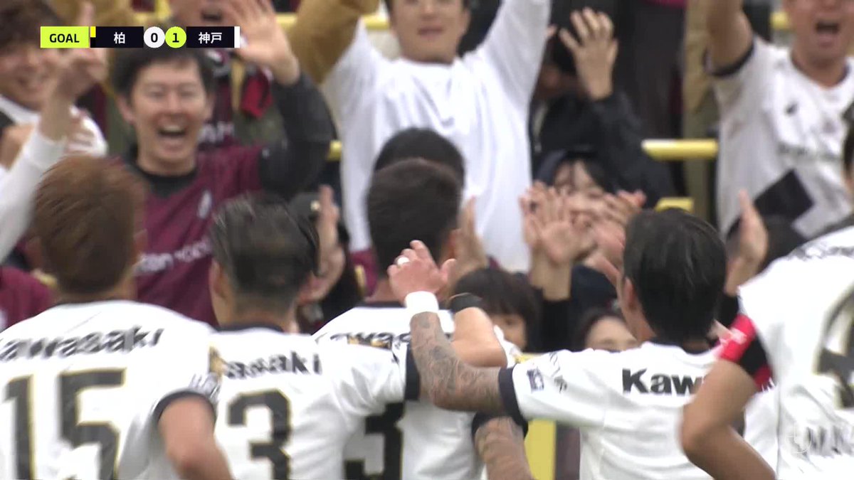 混戦から #マテウストゥーレル のヘディング💥 🎦 ゴール動画 🏆 明治安田J1リーグ 第19節 🆚 柏vs神戸 🔢 0-1 ⌚️ 18分 ⚽️ マテウス トゥーレル(神戸) #Jリーグ
