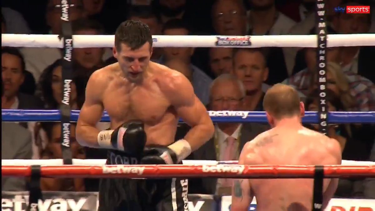🗓 ON THIS DAY in 2014... Carl Froch MBE brought an end to his illustrious career with this EMPHATIC KO of George Groves at Wembley Stadium 💥 A very special night 👏🏼 🎬 Sky Sports Boxing #FrochGroves2 | #Knockout | #CarlFroch | #BoxingFans