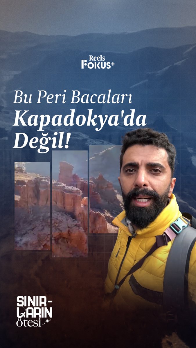 ➕ SINIRLARIN ÖTESİ | Erzurum’da peri bacaları olduğunu biliyor muydunuz? ▪️Narman Peri Bacaları, kırmızı vadileriyle milyonlarca yılın sessiz sanatına dönüşmüş bir coğrafya.