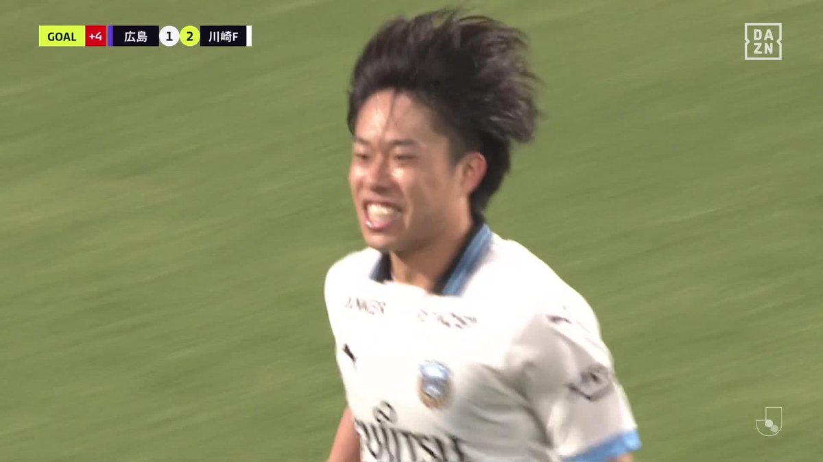 #モーメントブースター でシェアして盛り上がれ!​ ⚽️ゴール (90:32) 👟佐々木 旭​​ 🆚サンフレッチェ広島 vs 川崎フロンターレ ​📺​DAZNでライブ配信中​ #DAZN #FanZone