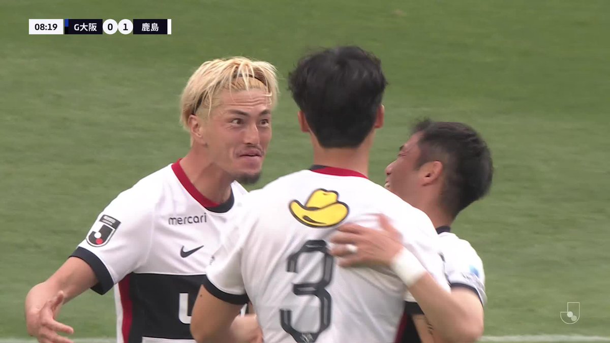 #キムテヒョン のナイスフィードから #レオセアラ！💪 🎦 ゴール動画 🏆 明治安田Ｊ１リーグ 第19節 🆚 Ｇ大阪vs鹿島 🔢 0-1 ⌚️ 9分 ⚽️ レオ セアラ（鹿島) #Ｊリーグ
