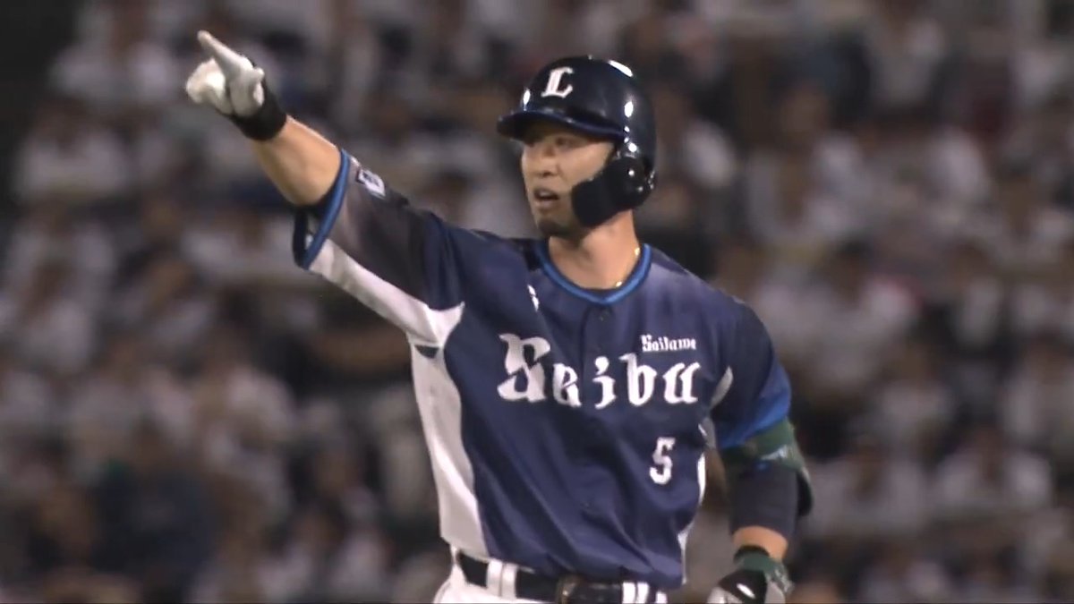 埼玉西武 #外崎修汰 選手の2点タイムリーヒットで試合を振り出しに戻す💥 #seibulions #パテレ名誉アンバサダー 👇ライブ配信はこちら