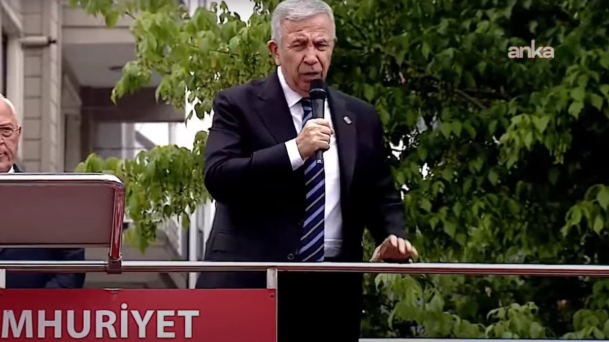 Mansur Yavaş: "Türk milletinin yüzde 65'i bu operasyonların siyasi olduğuna inanıyor... Adı geçen şahıs var 'suç örgütü lideri' diye, bakanlıkların ve AKP'li ve CHP'li belediyelerin ihalelerine girmiş... Bugünkü operasyon onun ifadesiyle... AKP'li belediyeler ihale vermedi mi"