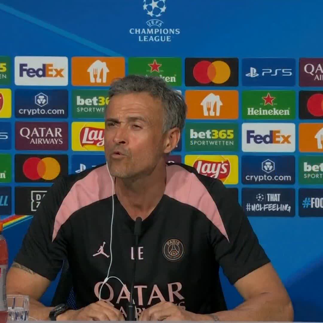 "He's a real leader" 👏 PSG boss Luis Enrique praises Ousmane Dembele ahead of the Champions League final 🏆