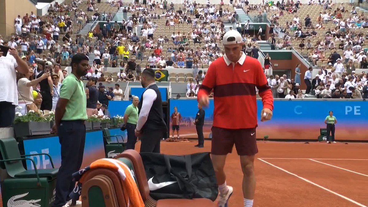 This one is a must-watch: Joao Fonseca 🇧🇷 vs 🇬🇧 Jack Draper #RolandGarros
