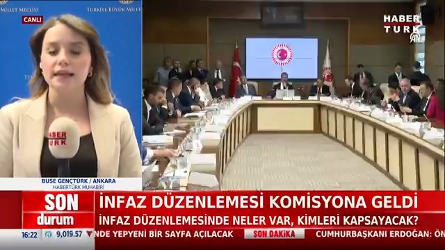 #SONDURUM - İnfaz düzenlemesi komisyona geldi... Düzenleme Meclis Adalet Komisyonu'nda görüşülüyor.