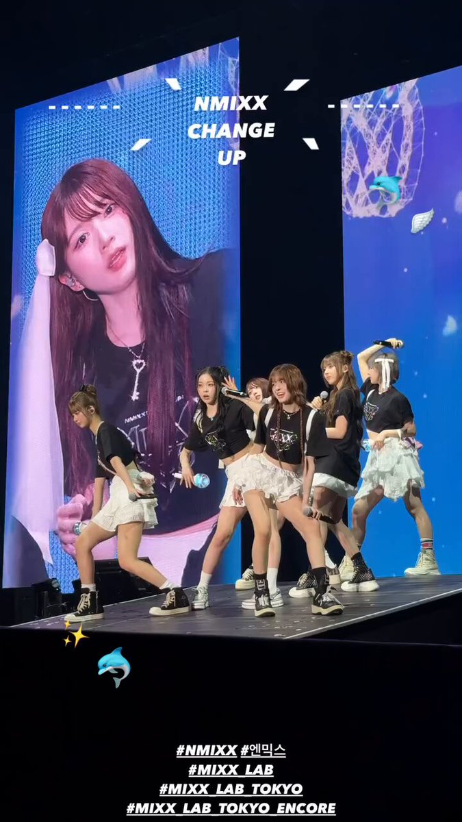 NMIXX posing and J-NSWER loud "NMIXX change up!" they are so adorable 😭😭