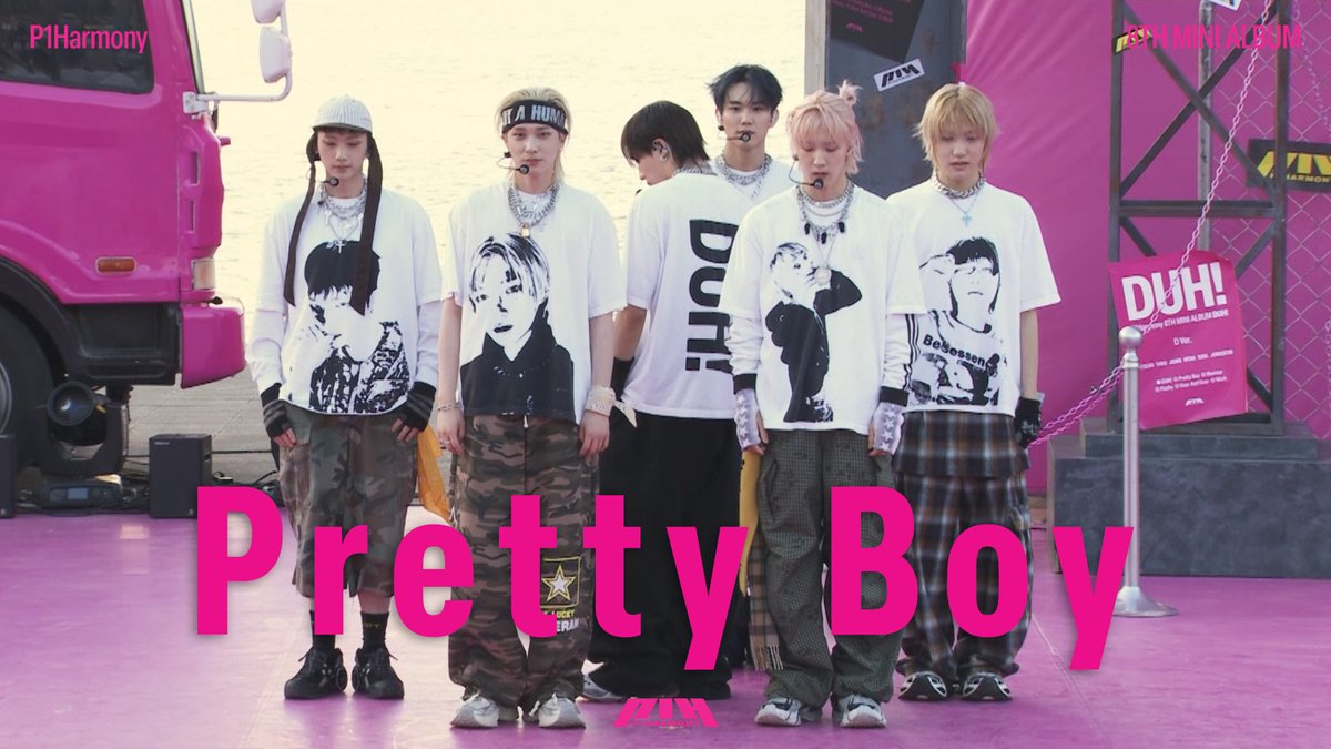 P1Harmony (피원하모니) - 'Pretty Boy' (@ P1Harmony 8th Mini Album 'DUH!' Pre-Live Stage) ➕ #P1Harmony #피원하모니 #P1H #DUH #Pretty_Boy
