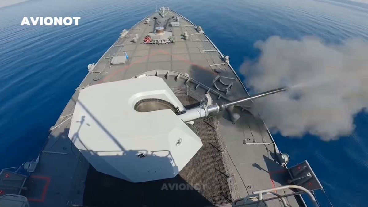 Ambargo delen MKE DENİZHAN yerli ve milli 76mm baş topu.