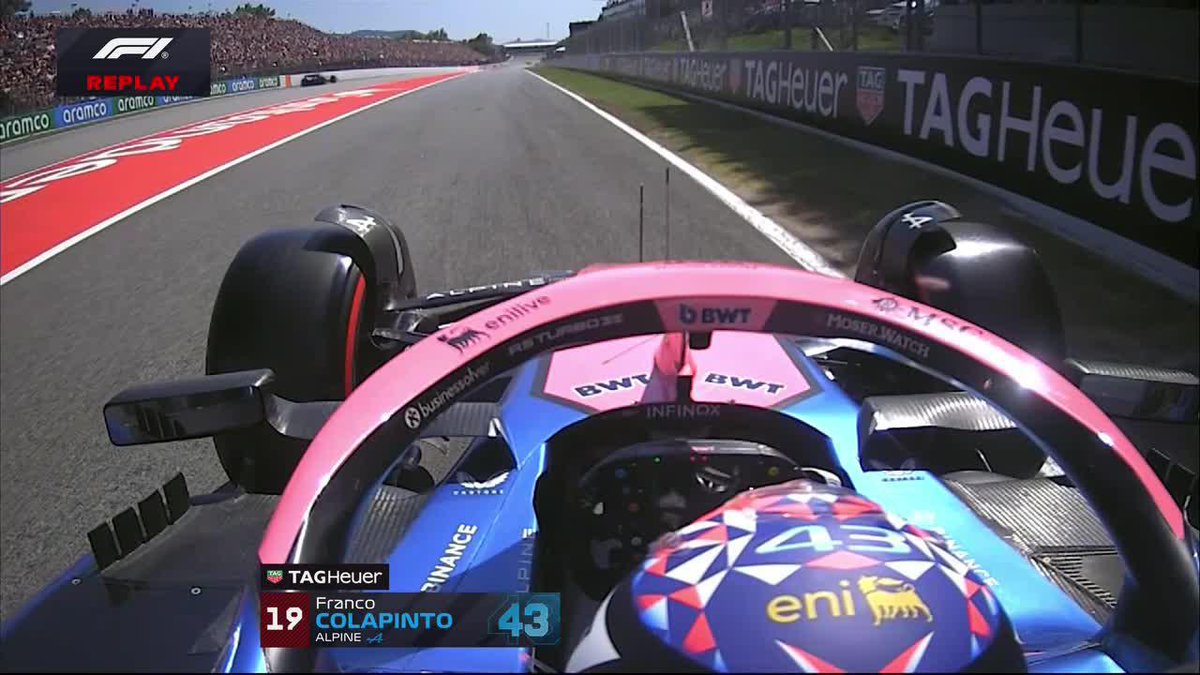 "LO SIENTO, AMIGO" El pedido de disculpas de Alpine para Franco Colapinto tras las fallas de su auto en la Q1 del #SpanishGP. ▶️ Más 🏁 #Formula1 en #DisneyPlus Premium