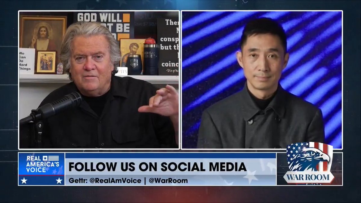 Forrest Zhou: "The recommendation I have is to take down the Chinese Communist Party." We love the Chinese people—but the Chinese Communist Party is the enemy of freedom. Bannon’s WarRoom